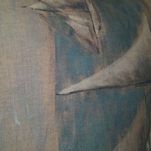 Pottery Barn All Over Print Nautical Sailboard Throw Pillow - Picture 3 of 10